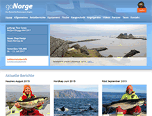 Tablet Screenshot of gonorge.net