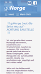 Mobile Screenshot of gonorge.de