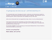 Tablet Screenshot of gonorge.de